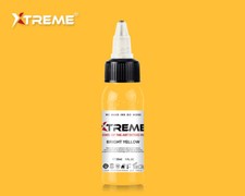 BRIGHT YELLOW Xtreme Ink Premium Bright Solid Color Tattoo Pigment Made in USA
