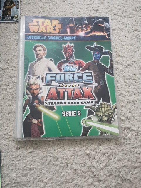 Star Wars Force Attax Serie 1 Verkaufen Star Wars Force Attax Serie 1-5 Clone Wars komplett + einige Limierte