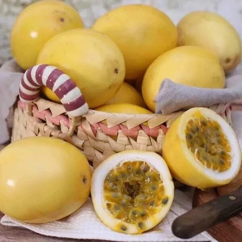Yellow Passion Fruit, Sweet Granadilla, Passiflora Ligularis- 30 Seeds 2024- USA