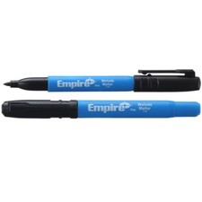 Empire Black Fine Tip Worksite Marker Pen