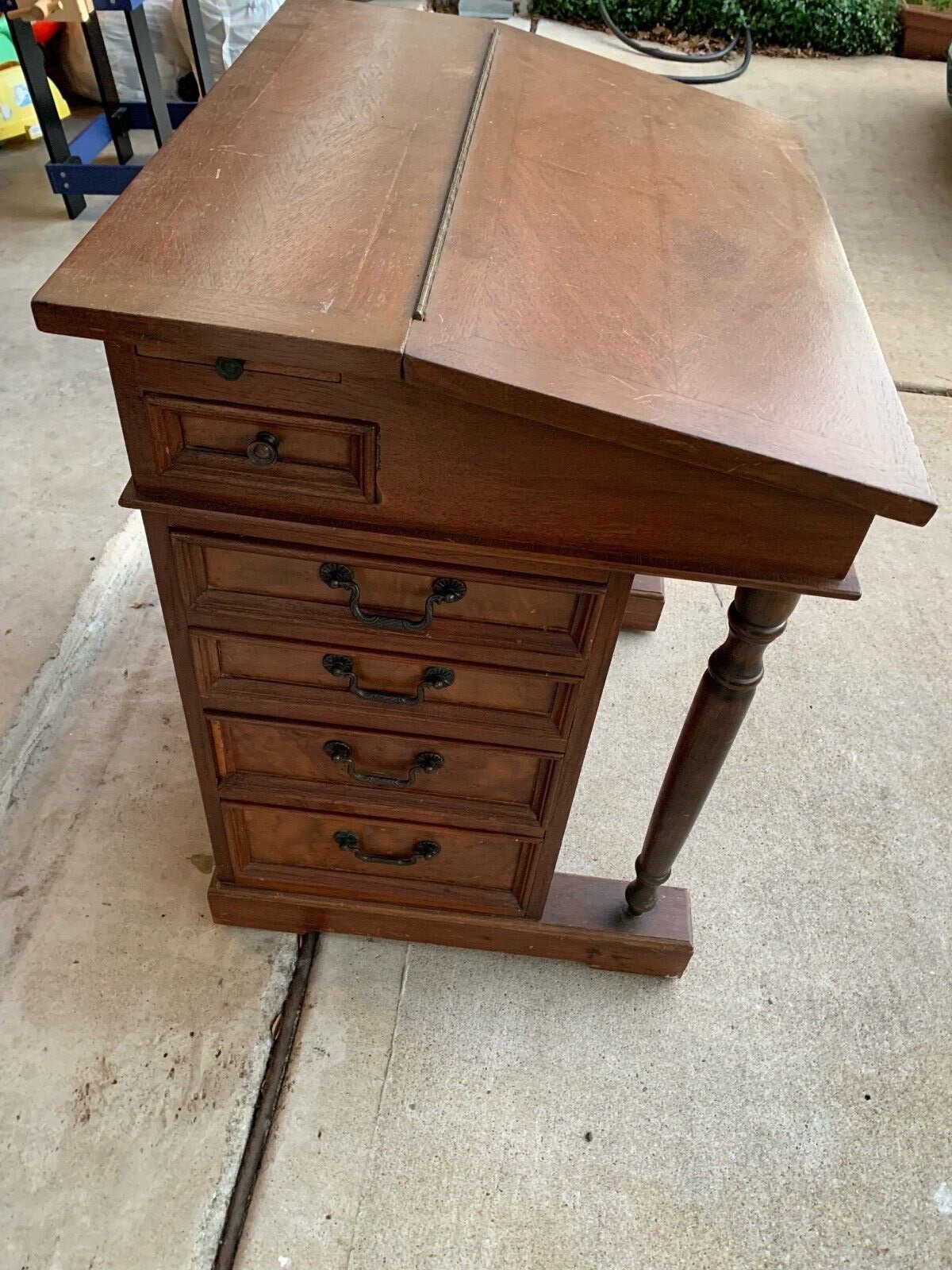 Antique Davenport Desk eBay