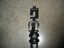 NEW black Adolfo men's belt size 38 retails 26.00