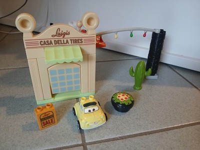 Mega Bloks Disney Pixar 7788 LUIGI'S GARAGE Casa Della Reifen   % Komplettset