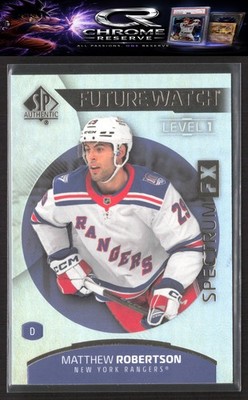 2025-26 SP Authentic #S-50 Matthew Robertson Future Watch