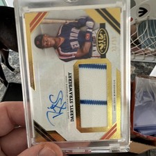 Topps 2025 Tier One Darryl Strawberry Autograph Jumbo Relic AJR-DS /99 Mets