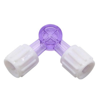 High Quality 10 PCs 2-Way Stopcock Luer Lock Connection Adapter USA Stock