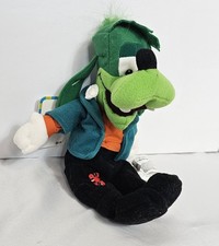 Vintage Disney Store Goofenstein Goofy 8  Plush 90  s Toy Frankenstein - NWT
