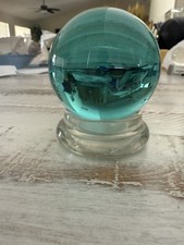 Crystal ball on pedestal 2.5