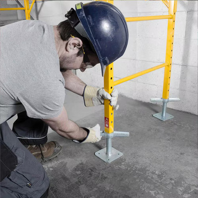 12 In. Galvanized Steel Leveling Jacks Adjustable up to 6 Inches for Baker Sc...