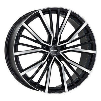 ALUFELGE MAK UNION FUR AUDI A6 AVANT 9.5X21 5X112 BLACK MIRROR VB5