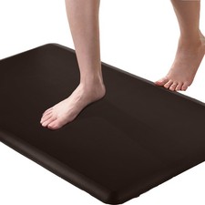 Art3d Anti Fatigue Mat - 1/2 Inch Cushioned 28"L x 17.3"W x 0.5"Th, Chocolate