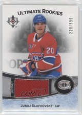 2022 Upper Deck Ultimate Collection Rookies Jersey 228/599 Juraj Slafkovsky 0i47