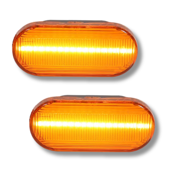 VW Polo LED Seitenblinker Set 99-01 Orange Blinker Links Rechts-image