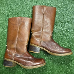 Vintage Dingo Acme Campus Boots Size 9.5 Men\'s Vintage Dingo Acme Campus Boots 10 D USA Made Chunky 70s 80s  main image 4
