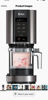 Ninja CREAMi NC300UK Electric Ice Cream Maker 1.4L 7 Programmes 800W Black