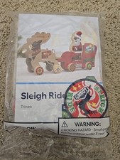 New Lowe's Sleigh Ride Kids Workshop DIY Kit December 2025 w/ Patch, Sealed