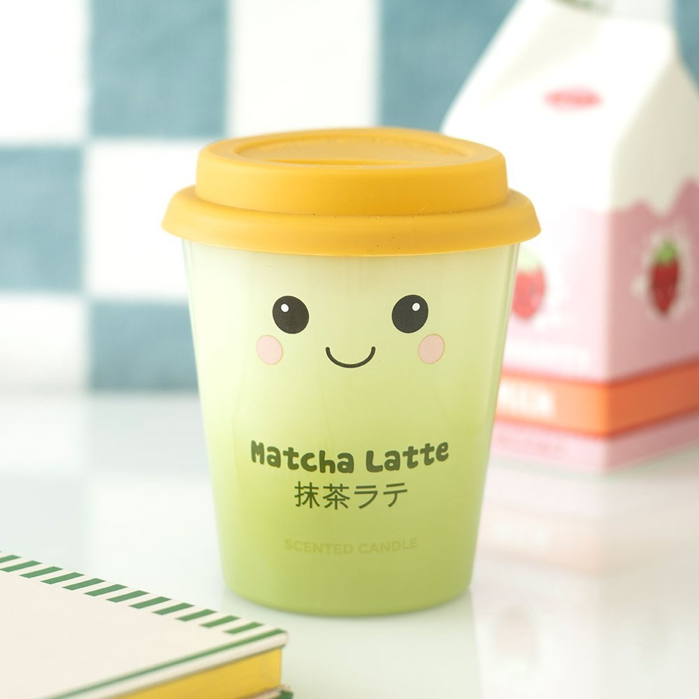Matcha Latte Scented Kawaii Inspired Candle Japanese Pop Culture
