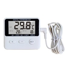 Digital LCD Thermometer mit Sonde f&uuml;r Wassertank, Pool, K&uuml;hlschrank6566