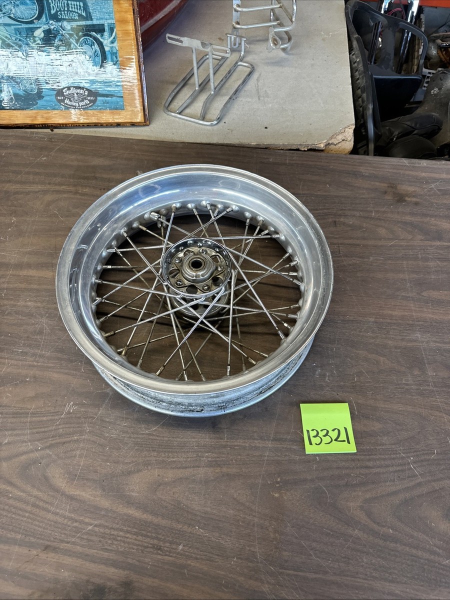 Harley Star Hub Rear Akront Rim 16” X 4 Panhead Chopper Rigid