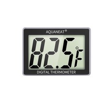 AQUANEAT Digital Aquarium Thermometer Large LCD Display 1-Pack