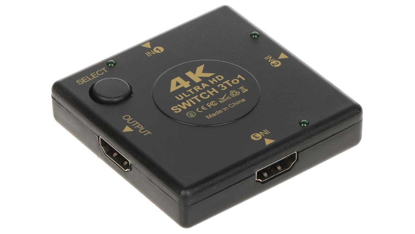 5903684260157 PRZECZNIK HDMI-SW-3/1-V1.4B PAWONIK