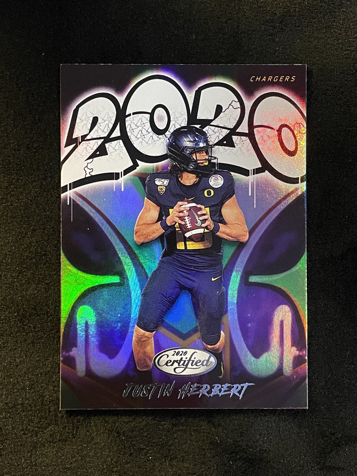 2020 Panini Certified Justin Herbert #2020-JH (RC)