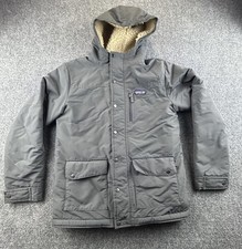 patagonia Jacket Boys XL 14 Polyester GRY STY68460 Small Paint Mark. See Pic