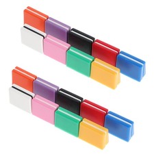 18 Pcs Fader Knobs Console Mixer Slider Replacement Controller Caps