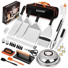 42pcs Griddle Accessories Kit for Blackstone, Flat Top Grill Spatula Set with 