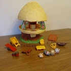 Vintage Kenner Star Wars Ewok Treehouse Family Hut Playset Village 1984