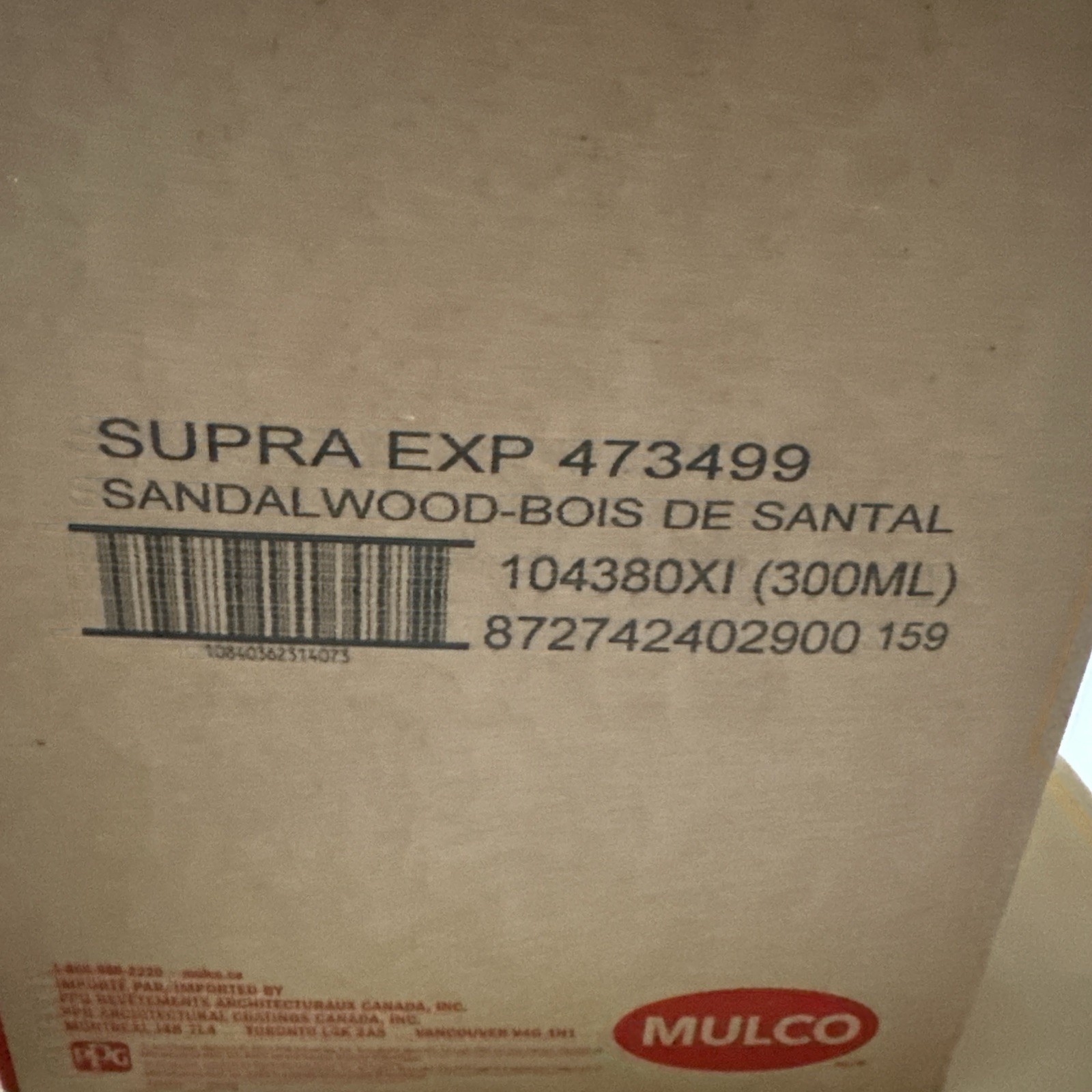 5 New Tubes Of Mulco Expert Thermoplastic Sealant Sandalwood Color 300ml