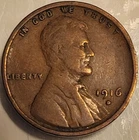 1916 D Lincoln Wheat Penny. Good Condition But You Be The Judge! 109 Years Old!