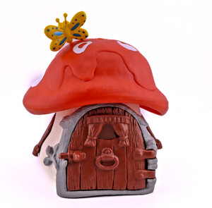 Smurf Mushroom House | eBay