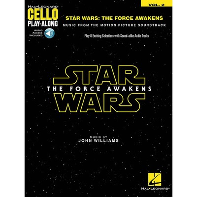 Star Wars: The Force Awakens (Cello PlayAlong Volume 2) Softcover Audio Online