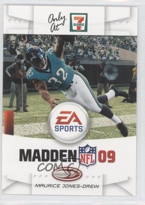 2008 Donruss 7 Eleven Madden 09 Maurice Jones-Drew #9 0b5