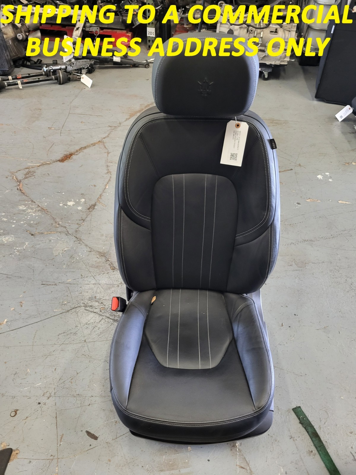 Used Oem Maserati Left Driver Front Seat for 2014-2018 Ghibli
