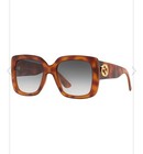 Gucci GG0029S 002 Women’s Tortoise Shell Square Sunglasses Brown Tinted UV400 — photo 5