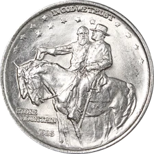 1925 Stone Mountain Commem Half Dollar - Choice+