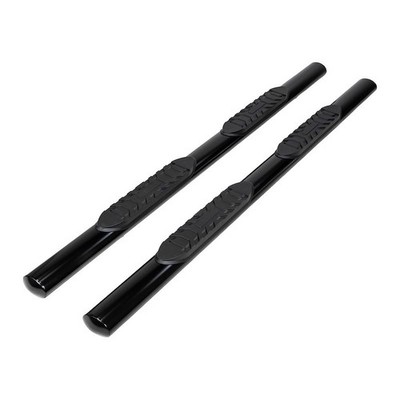 TrailFX A1548B Steel Oval Black Powder Coated Nerf Bar for Silverado Sierra