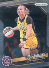 2025 Panini Prizm WNBA #132 - Julie Vanloo - Los Angeles Sparks NM
