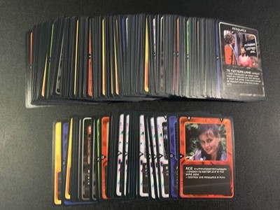 DOCTOR WHO Collectible Card Game 1996 FULL Uncommon/Common Set +26 Rares (B)