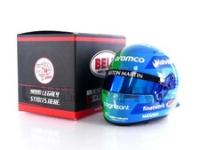 MINI HELMET 1/2 - CASQUE FERNANDO ALONSO - ASTON MARTIN LAS VEGAS GP 2024 410039