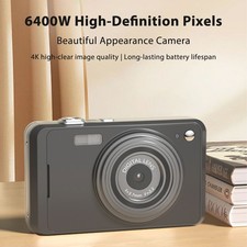 64MP Digital Camera 16X Zoom 4K Video For Adults Travel Outdoor Family PZSG