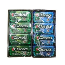 Caramelle deodorante bocca 12x12g Clorets Actifresh trasparente menta o originale menta