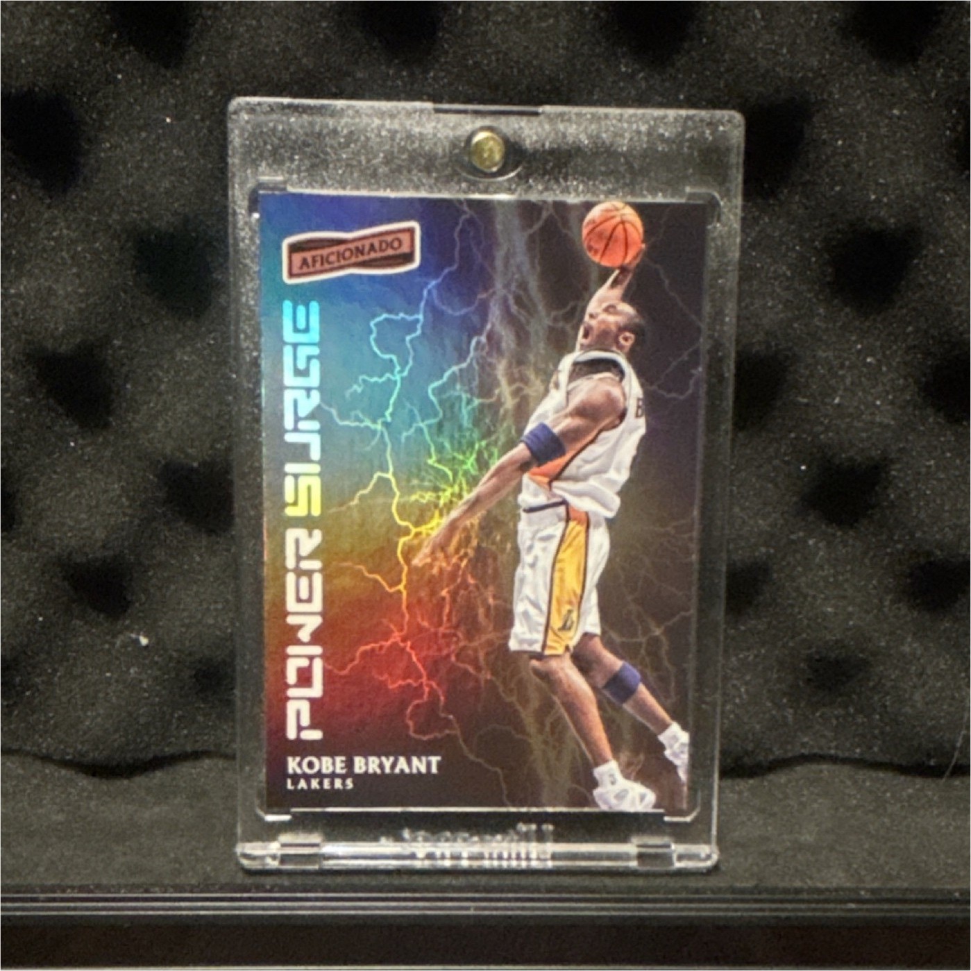 2016-17 Panini Aficionado Kobe Bryant Power Surge Case Hit SP #13 Lakers