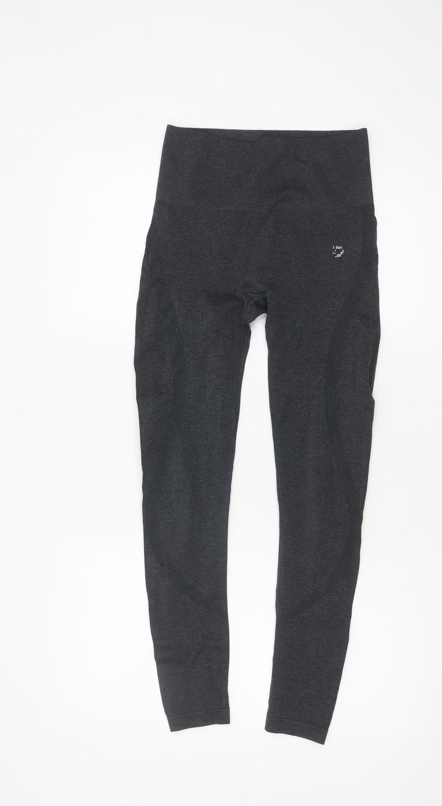 Mujer Reino Unido Talla S AZUL Calce Ajustado Leggings Negros Leggings