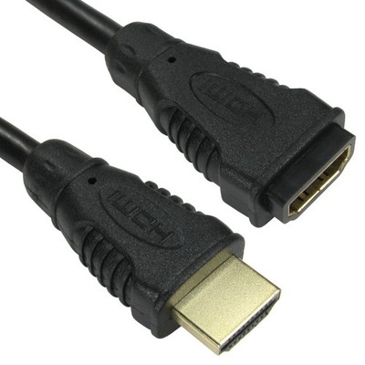 Cables Direct 5m High Speed mit Ethernet HDMI Verlängerungskabel