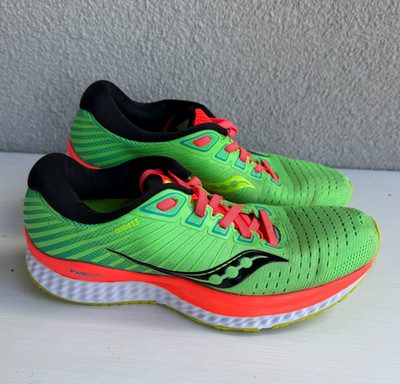Saucony Guide 13 Laufschuhe Damen Größe UK 5,5 | EU 38,5 Mutant Green Orange