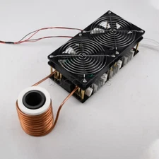 2500W 50A ZVS Induction Heating PCB Board Heater High Power + Copper Coil