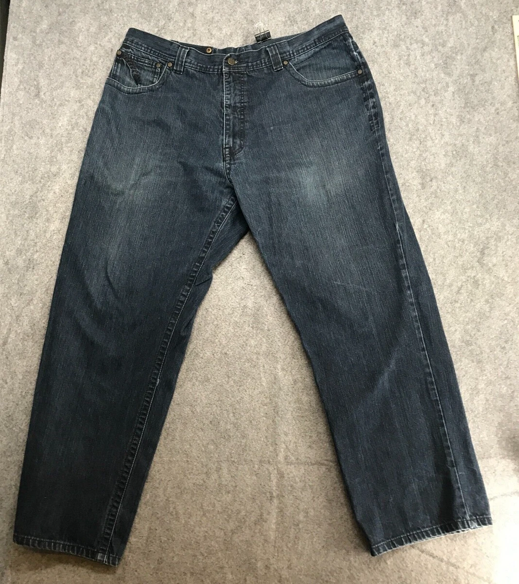 Pelle Pelle Denim Co. Jeans Mens Size 37 x 31 Relaxed Fit Straight